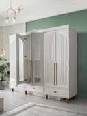 İZMİR MDF 6 KAPILI DOLAP - 2