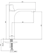 E.C.A. Myra Yüksek Tip Lavabo Bataryası 104108984 thumbnail 2