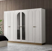 GİRİT MDF 6 KAPILI DOLAP - 1