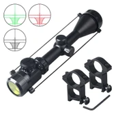 Spike 3-9x50 Zoomlu Dürbünü Kırmızı Yeşil Işık Çelik Gövde - 1