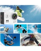 4K Ultra HD Aksiyon Kamerası – Su Geçirmez, Geniş Açı, Spor ve Vlog Çekimi İçin thumbnail 5