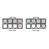 COOLERMASTER 715006330-GP PCI-E 8 pin 2x6+2 pin Modular/Flat Kablo - 2