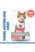 Hill’s  Sterilised Somon Balıklı Kısırlaştırılmış Kedi Maması 15 Kg thumbnail 1