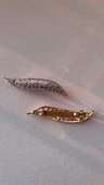 Taşlı toka gold renk - 2