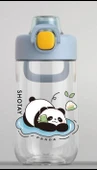 Shotay Çocuk Su Matarası Tritan Panda 500Ml Mavi - 5