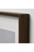 SANNAHED Ahşap Çerçeve, Ceviz Görünümlü, 25x25 cm thumbnail 3