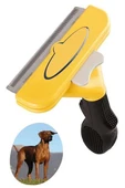 Kedi ve Köpekler İçin Kısa Tüylü Köpek Tarağı Tüy Toplayıcı Tarak Large - 4