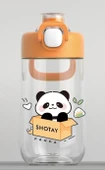 Shotay Çocuk Su Matarası Tritan Panda 500Ml Turuncu - 3