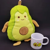 Avokado Yastık ve Kupa Seti - 1