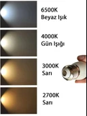 (2 Adet) Osaka 7W (50W) 3000K (Sarı) E27 Duylu (Kalın Duy) Mum Led Ampul - 5