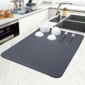 Kaymaz Tabanlı Çok Amaçlı Su Emici Sihirli Tezgah Üstü Bulaşık Yıkama Kurulama Kurutma Matı TG-53-vice/(1395) 1184 - 1