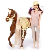 Nessiworld Jasmine Atlı Bebek Kahve-Bej - 2