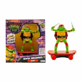 Nessi World TU814001 TMNT Ninja Kaplumbağalar Çek Bırak Kaykay Figür - 71055 - 5