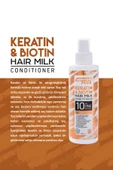 Keratin & Biotin Saç Sütü, Organik Saç Canlandırıcı Ve Besleyici - 3