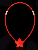 Nessiworld   Glow Stick Yıldız Kolye - Glow Kolye - Glow Stick Partisi Yıldız Kolye 6 Adet - 4