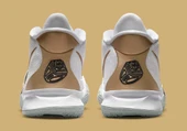 Nike Kyrie 7 White Black Gold Erkek Spor Ayakkabı - 5