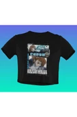 playbackmoda Akiki Tasarım, Kugisaki Nobara, Anime - Manga, Siyah Crop (yarım Tişört) , M Beden thumbnail 1