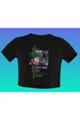 playbackmoda Akiki Tasarım, Maki Zenin, Anime - Manga, Siyah Crop (yarım Tişört) , L Beden thumbnail 1