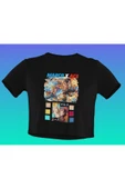 playbackmoda Akiki Tasarım, Marco X Ace, Anime - Manga, Siyah Crop (yarım Tişört) , M Beden thumbnail 1