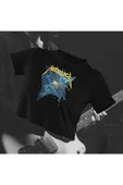 playbackmoda Crop-top Metallica Baskılı Yarım Tişört thumbnail 1