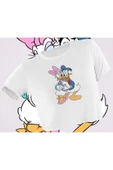 playbackmoda Crop-top Donald-daisy Duck Baskılı Yarım Tişört thumbnail 1