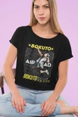 playbackmoda Akiki Tasarım, Bokuto Kotaro, Anime - Manga, Siyah Crop (yarım Tişört) , M Beden thumbnail 2