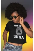 playbackmoda Crop-top Pink Floyd Baskılı Yarım Tişört thumbnail 2