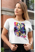 playbackmoda Crop-top The Beatles Baskılı Yarım Tişört thumbnail 2