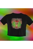 playbackmoda Crop-top Guns And Roses Baskılı Yarım Tişört thumbnail 1
