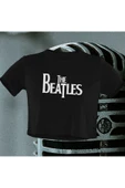 playbackmoda Crop-top The Beatles Baskılı Yarım Tişört thumbnail 1