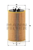 MANN Hu12110x Yag Filtresi M-benz Axor I Axor Iı Om Serie 1840 3240 0001802109 (wa158226) - 1