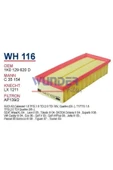 Wh116 Hava Filtresi Volkswagen Golf V 1.9-2.0 Uyumlu - 1