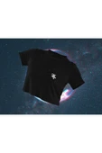 playbackmoda Crop-top Astronot Uzay Baskılı Yarım Tişört thumbnail 1