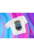 playbackmoda Crop-top Dizi Fim Joker Baskılı Yarım Tişört thumbnail 1