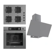 Ferre Steamart Ss Serisi Gri Set (ss208 + Xe64cpr +d079 ) - 1