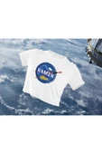 playbackmoda Crop-top Nasa Baskılı Yarım Tişört thumbnail 1