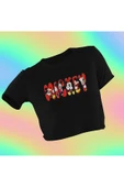playbackmoda Crop-top Miki Mouse Baskılı Yarım Tişört thumbnail 1