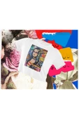 playbackmoda Crop-top Pop Art Mona Lisa Baskılı Yarım Tişört thumbnail 1