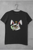 playbackmoda Owersize Korsan Tavşan Tasarım Baskılı Tişört thumbnail 1