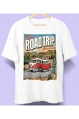 playbackmoda Owersize Tasarım Vosvos Volkswagen T1, T2,t3 Baskılı Tişört - 1