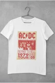 playbackmoda Oversize Rock Poster Acdc Tasarım Baskılı Oversize Tişört thumbnail 1