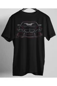 playbackmoda Owersize Tasarım Tuning Bmw Silüet Baskılı Tişört thumbnail 1