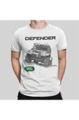 playbackmoda LAND ROVER , DEFENDER , LOGO , SİYAH , BASKILI TİŞÖRT thumbnail 1