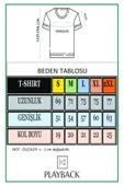 playbackmoda Oversize Renkli Future Yazılı Baskılı Oversize Tişört - 2