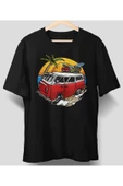 playbackmoda Owersize Tasarım Vosvos Volkswagen T1, T2,t3 Baskılı Tişört - 1