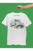 playbackmoda LAND ROVER , DEFENDER 90 , YEŞİL , BASKILI TİŞÖRT thumbnail 1