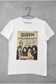 playbackmoda Oversize Rock Poster Queen Tasarım Baskılı Oversize Tişört thumbnail 1