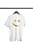 playbackmoda Oversize Renkli Smıley Baskılı Oversize Tişört - 1