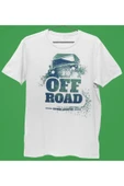 playbackmoda Owersize Tasarım Off Road Baskılı Tişört thumbnail 1