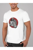playbackmoda Oversize Motorsiklet Caferacer Tasarım Baskılı Oversize Tişört thumbnail 1